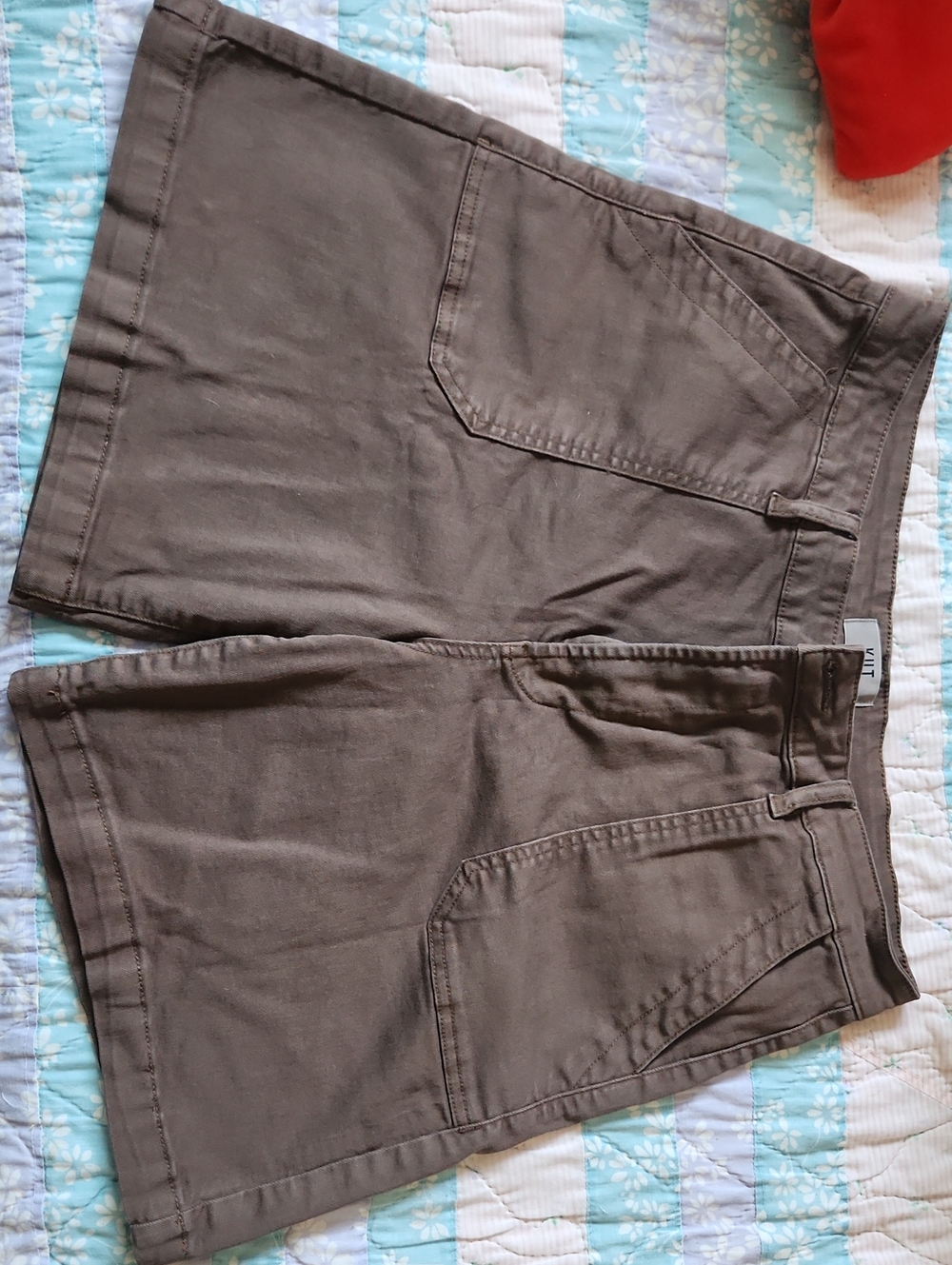 Kut From The Kloth Taupe/Brown Casual Shorts